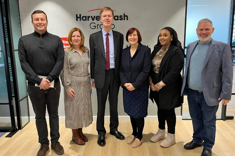 Rt Hon Stephen Timms MP visits Harvey Nash Group to discuss new ways of working and digital skills