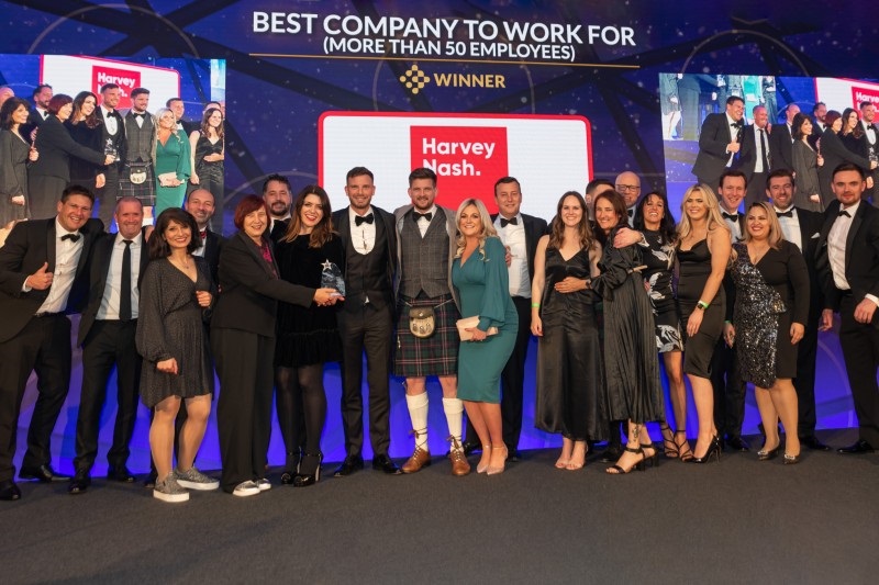Harvey Nash wins prestigious Best Company to Work for Award