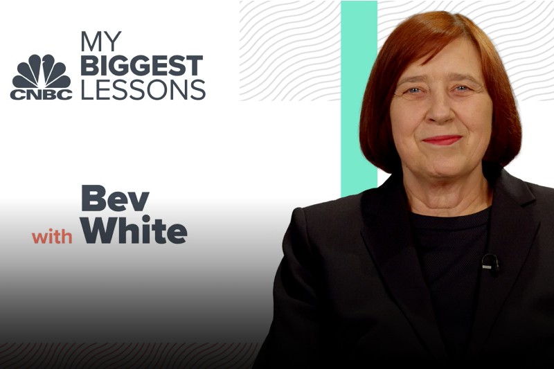 Bev White, CEO Nash Squared, featured on the CNBC series, My Biggest Lessons